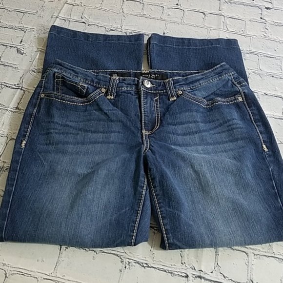 Nine West Boot Cut Embellished Jeans Size10 - Picture 11 of 16